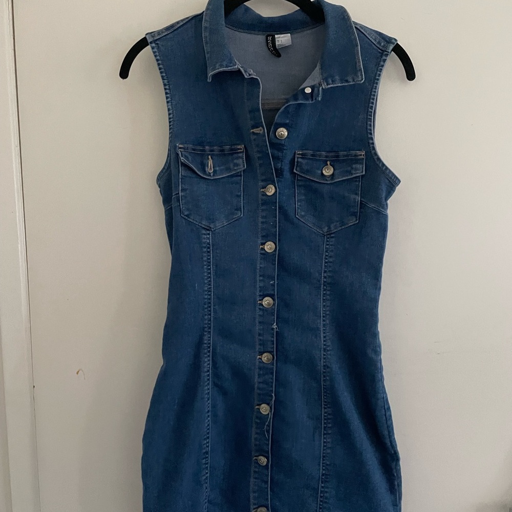 Denim dress
